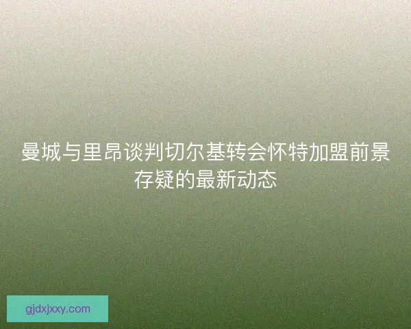 曼城与里昂谈判切尔基转会怀特加盟前景存疑的最新动态